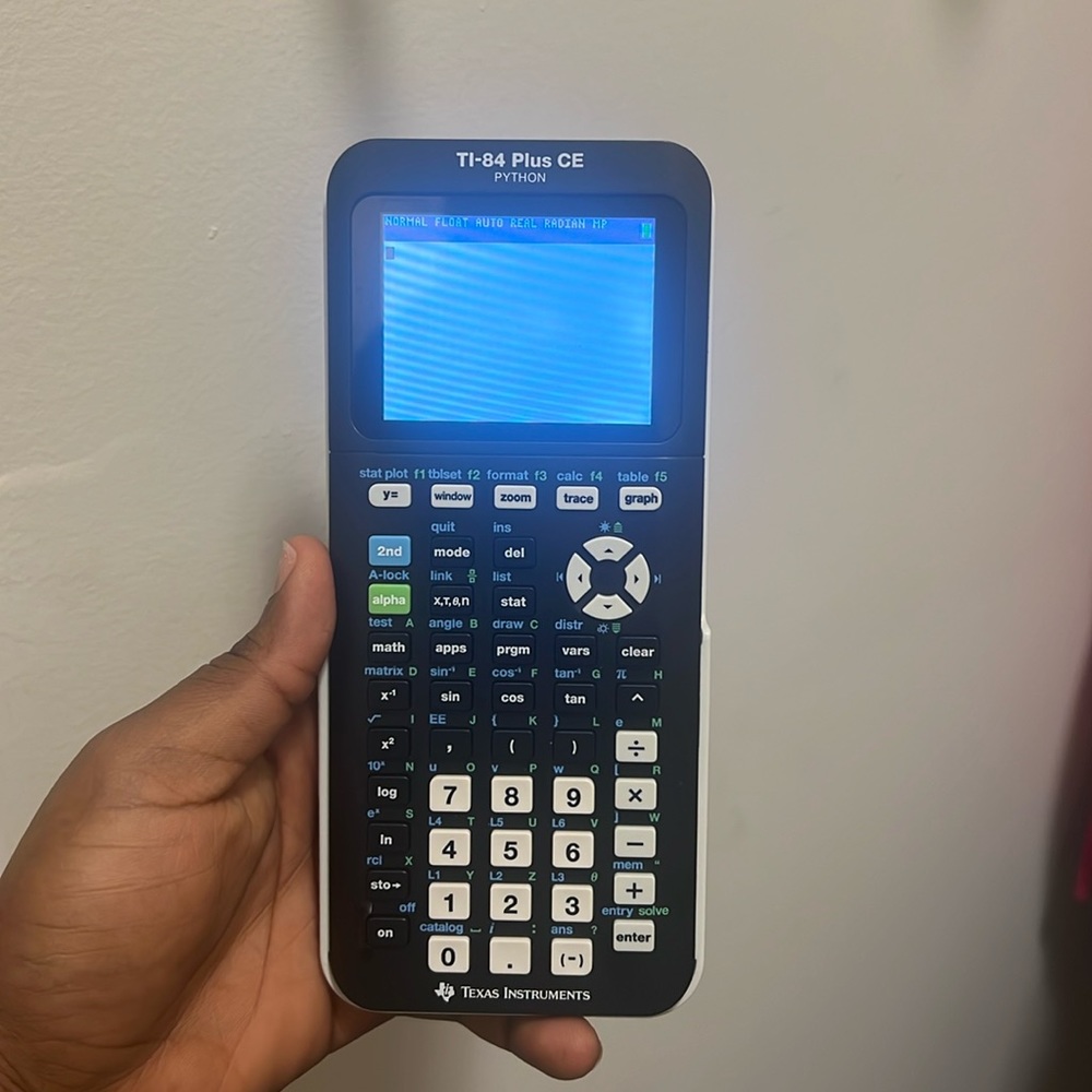 TI-84 Plus CE Graphic Calculator (PYTHON BASED)
